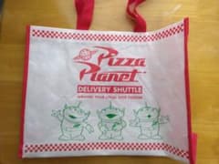 토이 스토리 Pizza Planet 외계인 쇼핑백