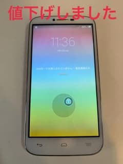 美品　TONE m14 ホワイト　SIMフリーのサムネイル