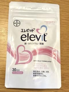 エレビット 鉄・カルシウム・葉酸 30日分のサムネイル
