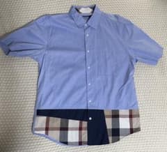 BLACK LABEL CRESTBRIDGE 半袖シャツ ブルーL - メルカリ