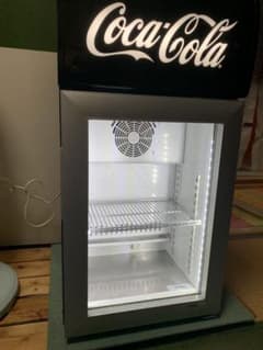 コカコーラ　レア　非売品　冷蔵庫　2014年製　ハイアールのサムネイル