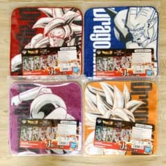 4種セット【ドラゴンボール VSオムニバスZ】一番くじ　J賞　ハンドタオル