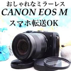Wi-Fi対応❣️Canon キャノン EOS M ブラック 黒 ミラーレスのサムネイル