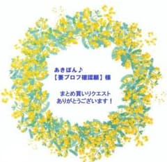 あきぼん♪【要プロフ確認願】様 リクエスト 2点 まとめ商品 - メルカリ