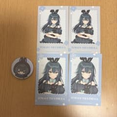 月村手毬　ミニフォトカ×4　特典 ミニ缶バッジのサムネイル