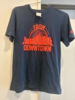 adidas FROM DOWNTOWN Tシャツ ネイビー Sのサムネイル