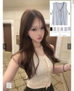 新品未開封タグ付き GRL グレイル　フリルリボンタンクトップ[ru1405]のサムネイル