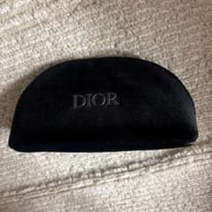 Dior 黒 ベロア ポーチのサムネイル