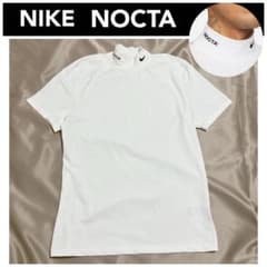 NOCTA ノクタ NIKE golf モックネックシャツ DRAKE 白 M - メルカリ