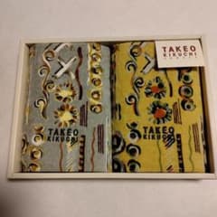 [미사용 보관품]TAKEO KIKUCHI 페이스 타올 세트 2장