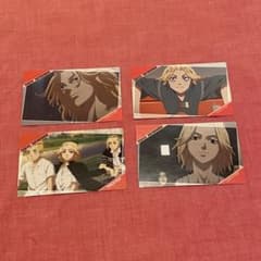 Tokyo Revengers Sticker Set of 4: Manjiro Sano, Mikey