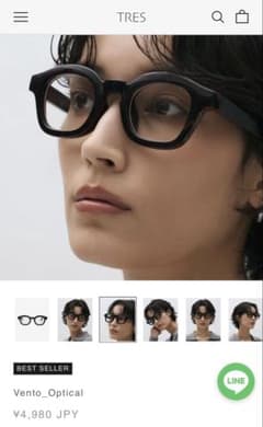 TRES Vento Optical メガネのサムネイル