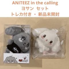 ATEEZ ANITEEZ タイニー ぬいぐるみ キーリング ヨサン トレカ付き ATEEZ ANITEEZ タイニー ぬいぐるみ キーリング ヨサン トレカ付き