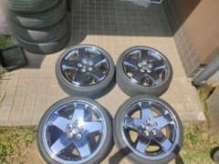 中古 ダッジ キャリバー 純正ホイール メッキ 18インチ USDM 純リムのサムネイル