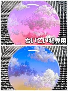 No.1370空玉/雲玉レジン24mm【ちいこい様専用】 - メルカリ