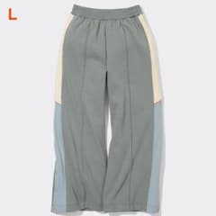 GU beautiful people 裏ボアトラックパンツ 灰色 L