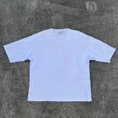 無地Tシャツ 半袖 白 スケーターのサムネイル