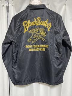 【完売】クーティー 刺繍ロゴ コーチジャケット 降谷建志 COOTIE コーチジャケット ナイロンジャケットkj着 チェーン刺繍 降谷