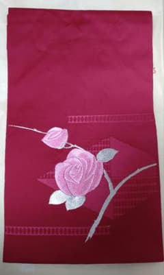 お太鼓柄名古屋帯　ローズ、薔薇のサムネイル