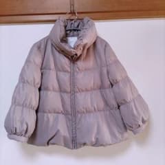 美品 ikka イッカ グレージュ ダウンジャケット 2wayのサムネイル