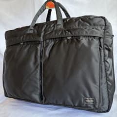 極美品✨PORTER タンカー オーバーナイト ブリーフケース 2way 2層式