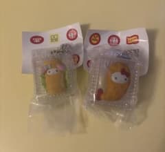 サンリオ　なりきりお惣菜マスコット　コンプリートセットのサムネイル