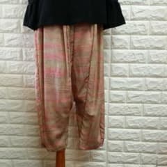 着物リメイク♪サルエルパンツ軽くて楽々～✨のサムネイル