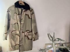 MARK MCNAIRY カモ柄 ロングコート ボアのサムネイル