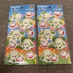 C*o様 ワンワン & プープ ステッカーシール 2シートセットのサムネイル