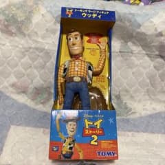 【激レア】トイストーリー トーキング　ラージ　フィギュアウッディ 初期タイプ 激レア】トイストーリー トーキング ラージ フィギュアウッディ 初期