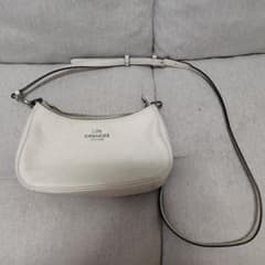 最終値下げ⭐︎美品COACH コーチ　ショルダーバッグ　テリ　ハーフムーン　正規品 最終値下げ！)COACH コーチ ショルダーバッグ テリ ハーフムーン