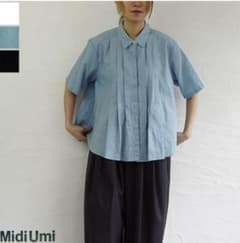 【ooe様専用】Midi Umi   タックショートシャツのサムネイル