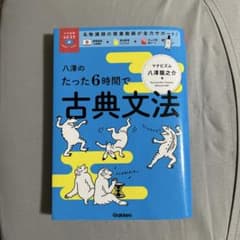 八澤のたった6時間で古典文法のサムネイル