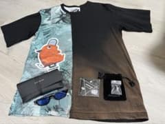 チェンソーマン レゼ GroundY Tシャツ＆ピアス、JINSメガネセット チェンソーマン レゼ GroundY Tシャツ＆ピアス、JINSメガネセット