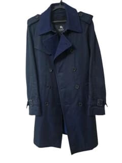 [定価8万/極美品] バーバリーブラックレーベル トレンチコート M ネイビー 定価8万/極美品] バーバリーブラックレーベル トレンチコート M