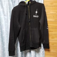 レア　SAAD パーカー　黒のサムネイル
