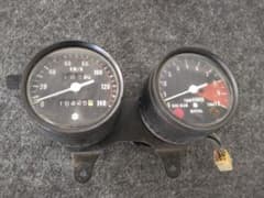 スズキ バンバン125　RV125純正スピードメーター、タコメーターセット　旧車 スズキ バンバン125 RV125純正スピードメーター、タコメーターセット