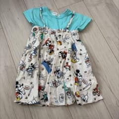 Shishunon Disney Retro Character Pattern Dot King One Piece 100