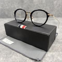 極美品】トムブラウン TB-011A ボストン型メガネ DJふぉい着用 日本製 