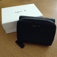 ☆ばなな様専用ページ☆ agnès b. 黒 三つ折り財布のサムネイル