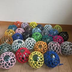 ガラス浮き玉 ガラス玉 9cm x 30 - メルカリ