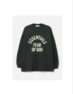ESSENTIALS Campus 90s ロンT XL Faded Black