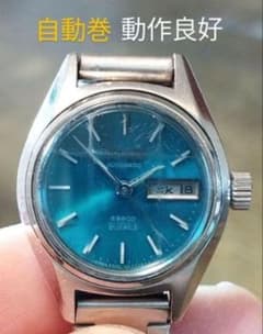 BW47　シチズン　オートマチック・自動巻　動作良好　曜日・日付　カットガラス