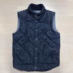 Gap 1969 デニム風キルティングベスト Sのサムネイル