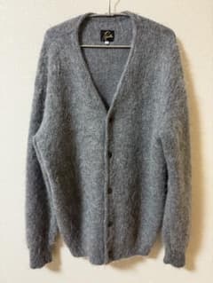 Needles カーディガン S グレー/ブラック ストライプ Needles カーディガン S グレー/ブラック ストライプ ot255-1100-c2.jpg