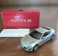 1/30 TOYOTA86カラーサンプルミニカー シルバー 非売品 - メルカリ