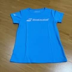 Babolat 青 Tシャツ ロゴ入りのサムネイル