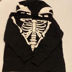 H&M ガイコツパーカーのサムネイル