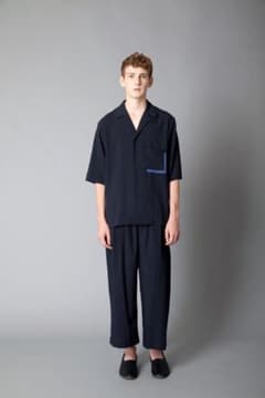 ETHOSENS 16SS 半袖オープンカラーシャツのサムネイル
