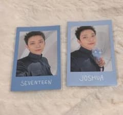SEVENTEEN JOSHUA インスタントチェキのサムネイル